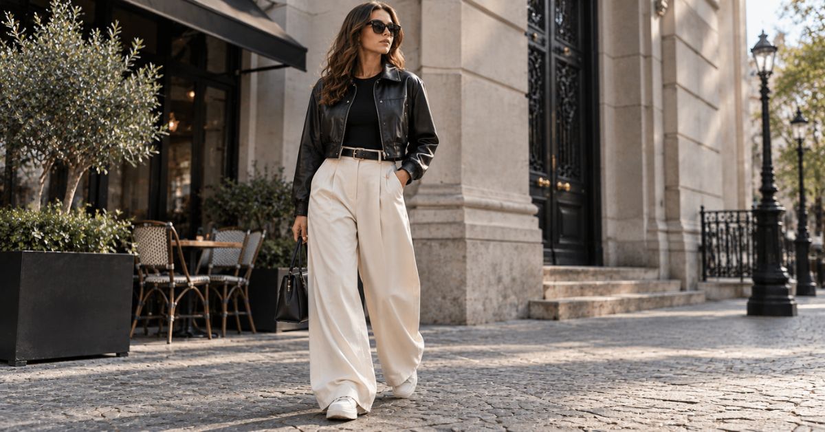 Short Jacket, Wide Trousers: Understanding Outfit Proportions